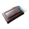 PU Leather Pop Up Metal Wallet RFID Blocking Automatic Aluminium Credit Card Holder Wallet