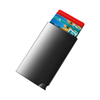 Custom Logo Slim Metal RFID Aluminum Box Auto Credit Card Wallet Pop Up Card Holder