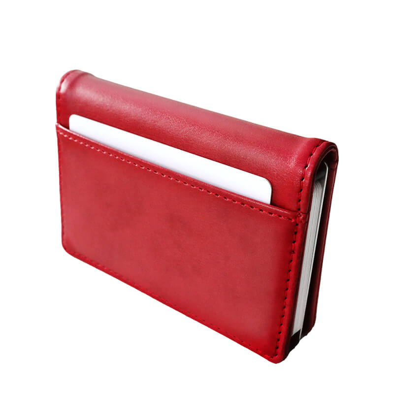 Popular Slim RFID Blocking PU Leather Wallet 