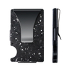 Wholesale Men Minimalist Slim Aluminum Wallets RFID Blocking Carbon Fiber Credit Card Holder