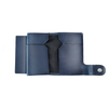 Hot Sale RFID Blocking Button Pop Up Aluminum Case Credit Card Holder Slim PU Leather Wallet