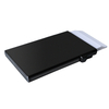 TOYFID Brand New Design Black Push Button Pop Up RFID Blcoking Metal Credit Card Holder