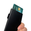 China Metal Pop UP RFID Card Holder For Men Wallets