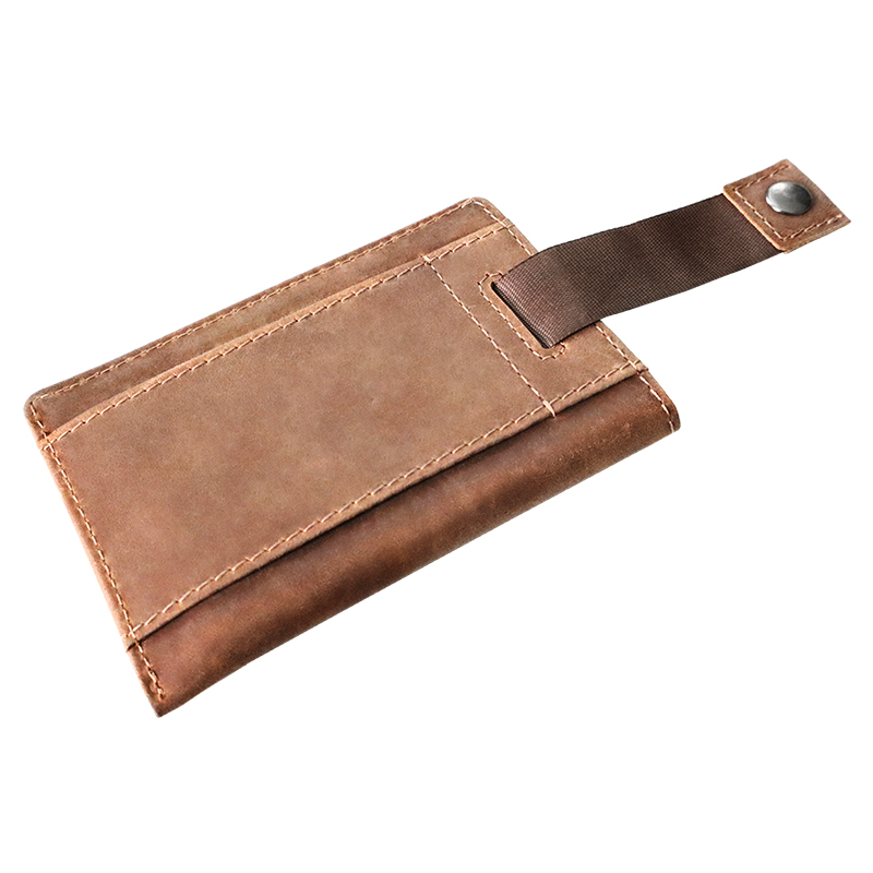 Best Seller Genuine Cowhide Leather Slim Wallet with Card Holder